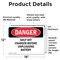 Signmission Safety Culture Sign, 18 in Width, Vinyl Decal, Rectangle OS-2PACK-DS-D-1218-L-1573 - alternate 2